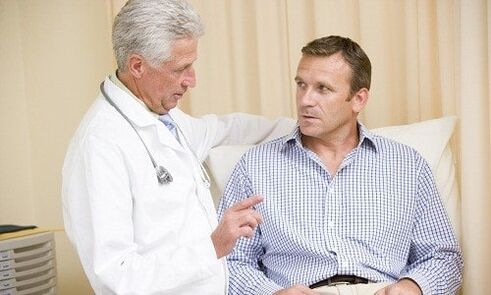 consultation avec un médecin pour prostatite